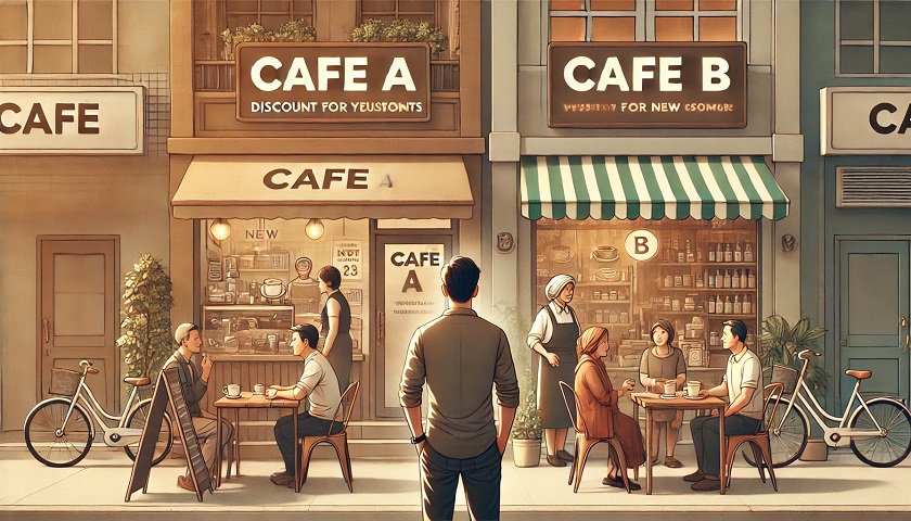 2つのお店の明暗を分けたのは？